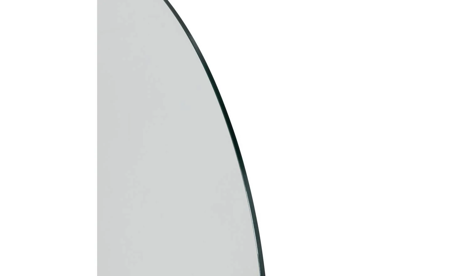 1375x750mm Half Frame Bath Shower Screen Silver Modern Bathroom Fitting - Image 4
