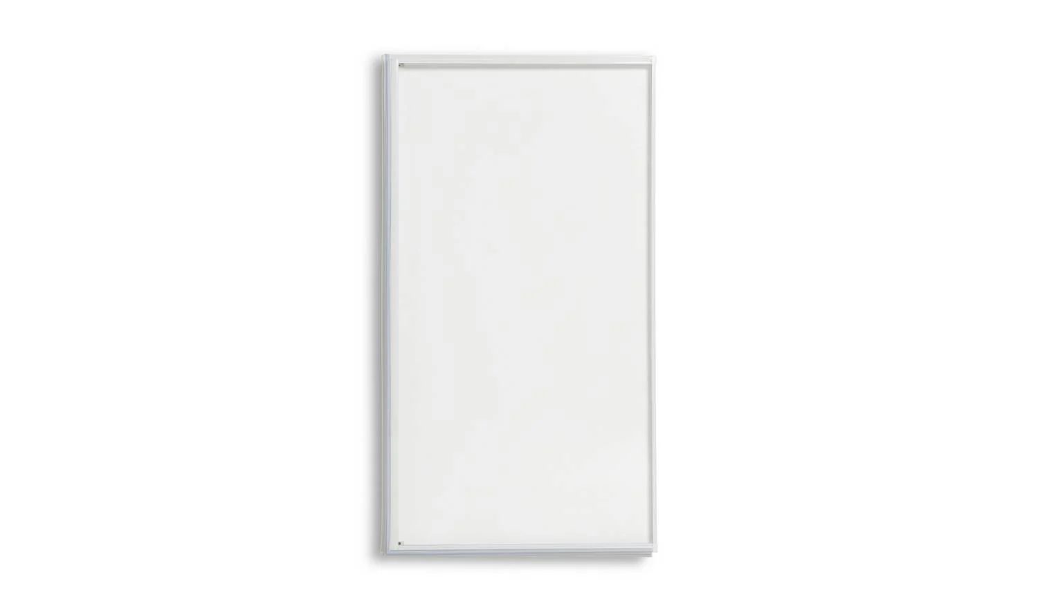 1375x755mm Fully Framed Bath Shower Screen White Bathroom Waterproof Enclosure - Image 3