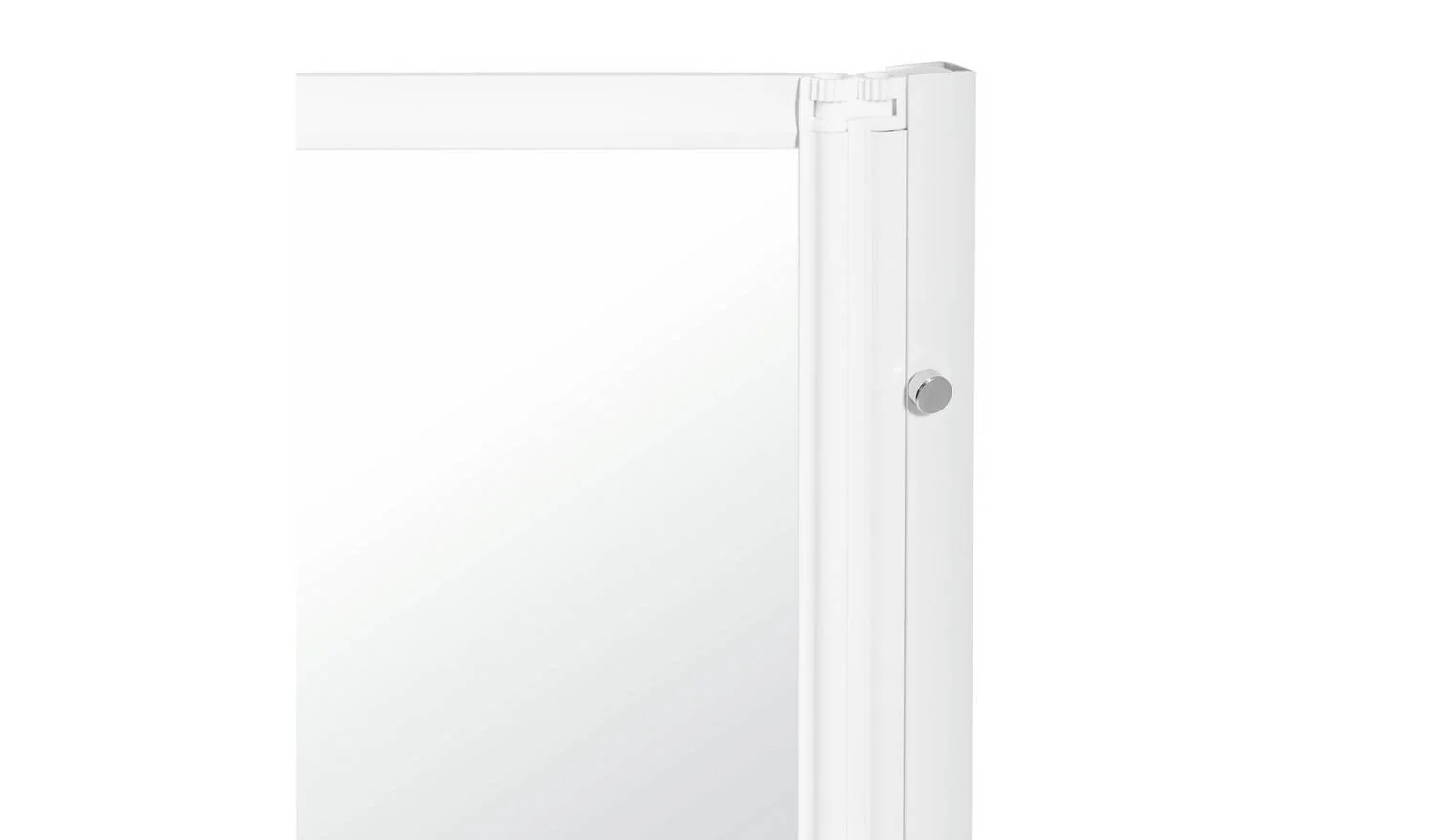 1400x840mm Folding Bath Shower Screen White Bathroom Waterproof Enclosure - Image 5