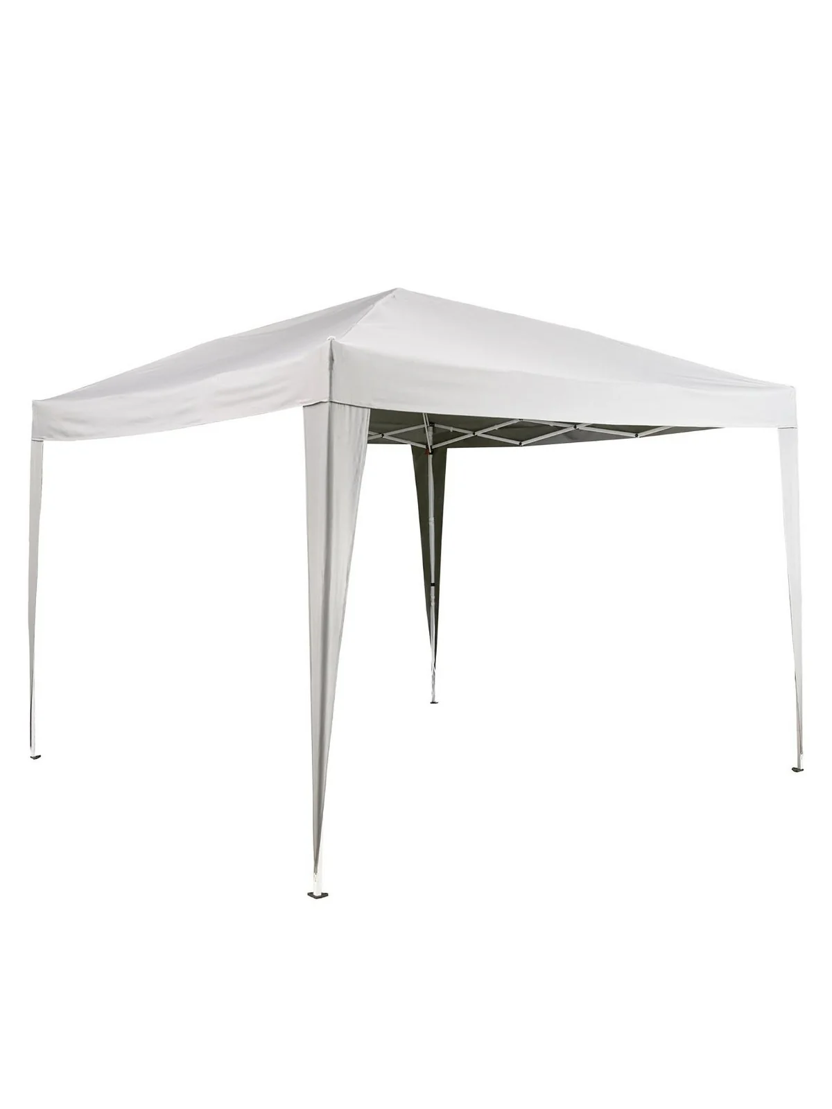 3 X 3M Pop Up Gazebo With 3 Piece Side Panels Grey & Camping, Parties, Events - Image 5