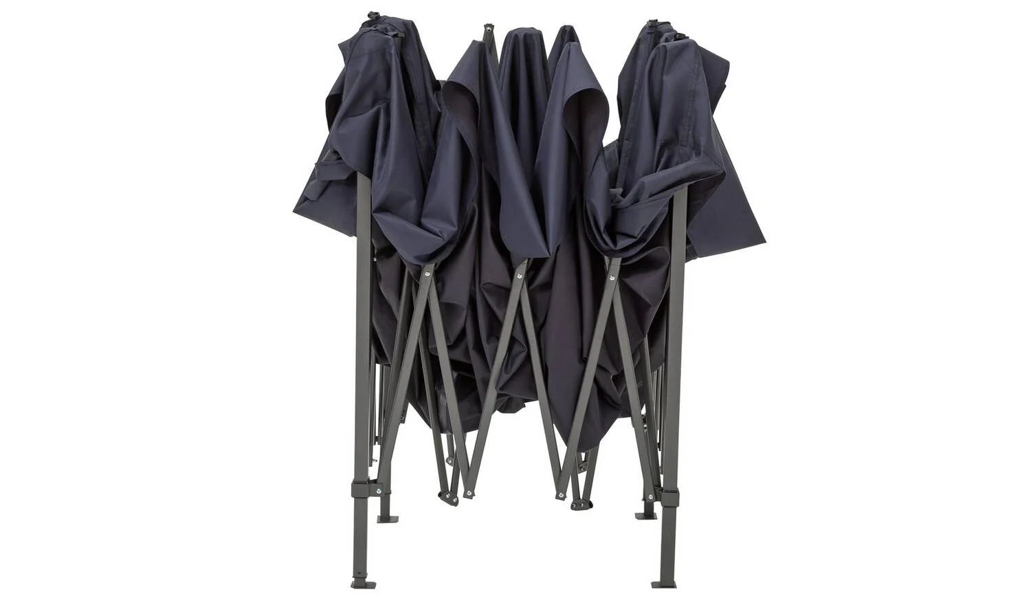 3m x 3m Pop Up Garden Gazebo Heavy Duty Steel Frame Wind Resistant - Image 5