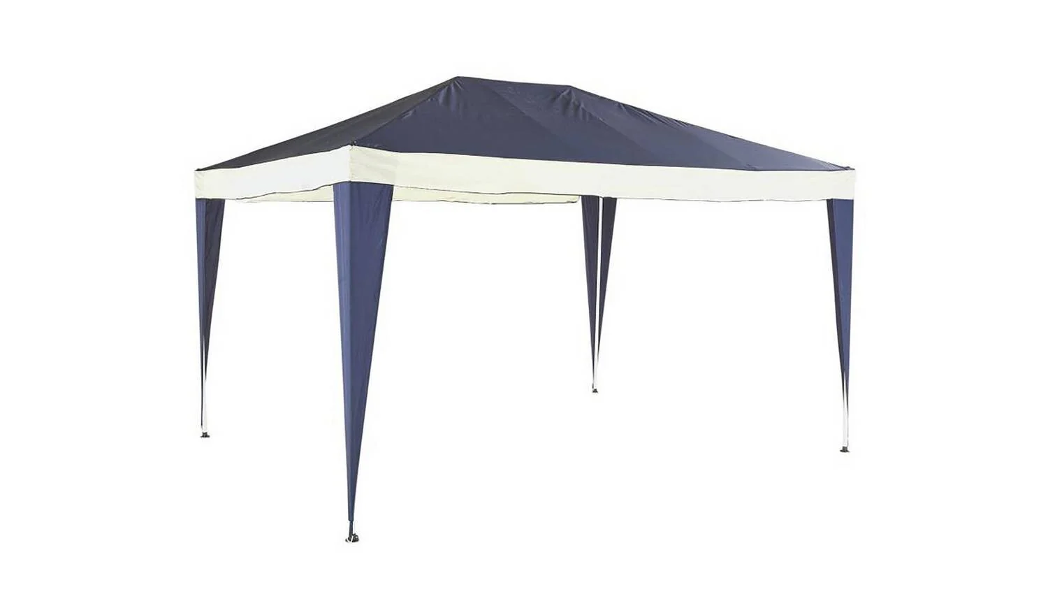 3m x 4m Gazebo with Side Panels Garden Party Tent Canopy Shelter - Image 3