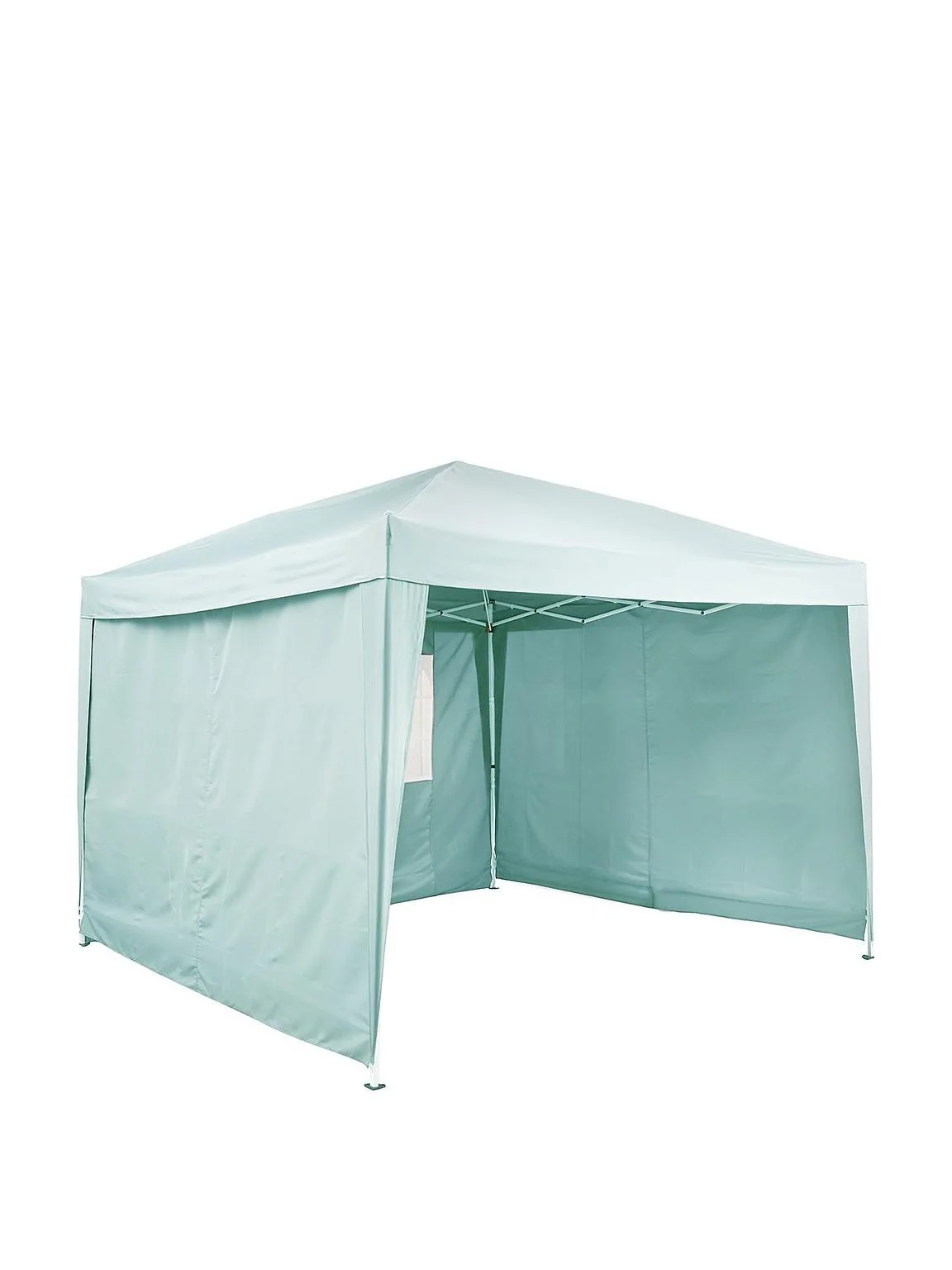 3x3m Pop Up Gazebo Blue | 3 Side Panels | Instant Setup | Weatherproof - Image 3