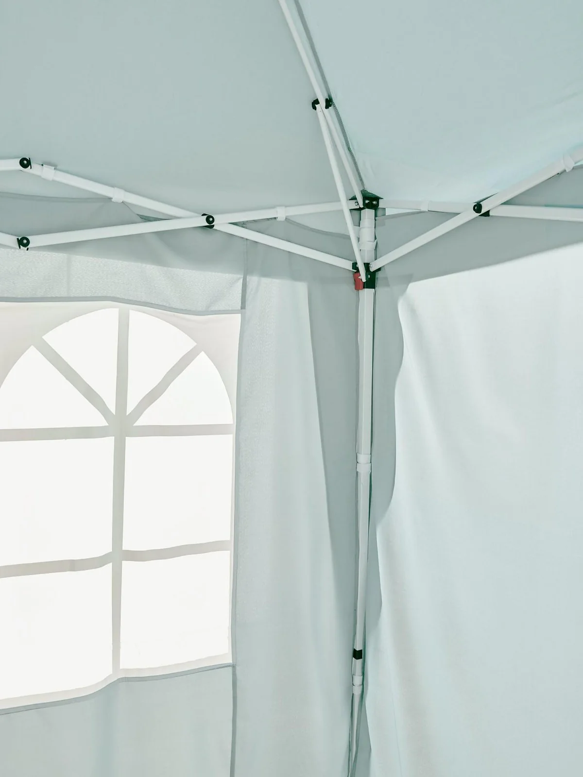 3x3m Pop Up Gazebo Blue | 3 Side Panels | Instant Setup | Weatherproof - Image 6