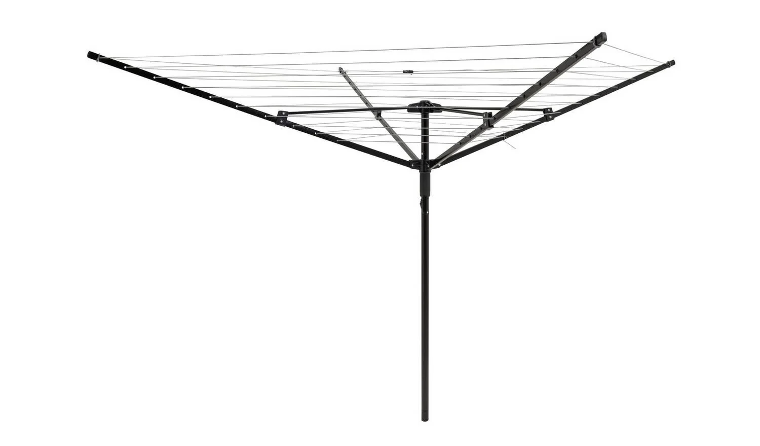 45m 4 Arm Rotary Airer Outdoor Washing Line Garden Dryer Heavy Duty - Image 2