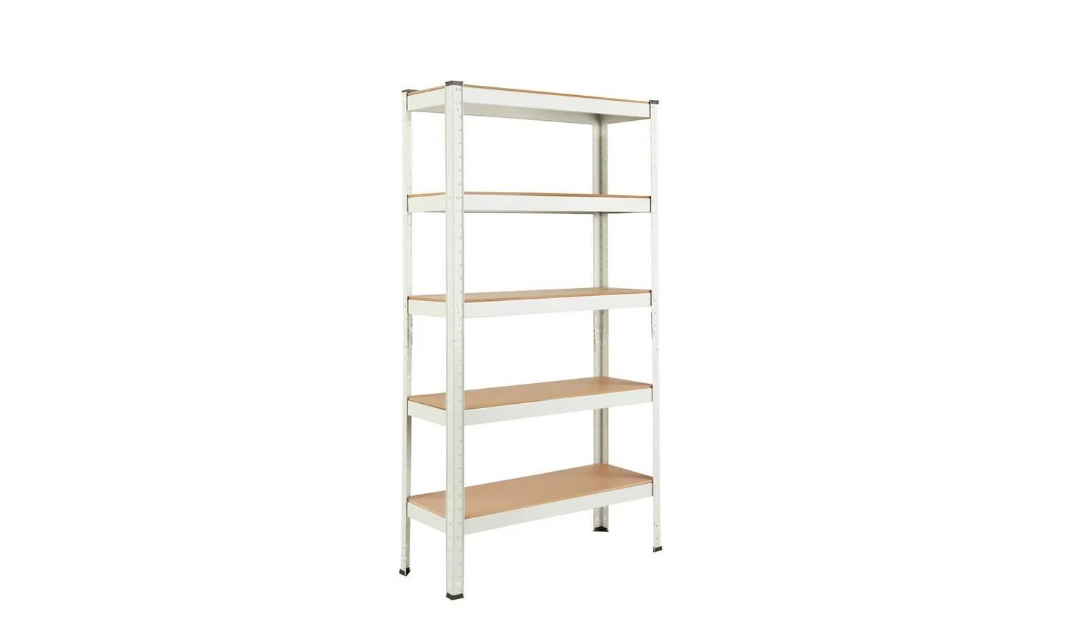 5 Tier Grey Steel Heavy Duty Garage Shelving Unit Storage Rack Organiser - Image 3