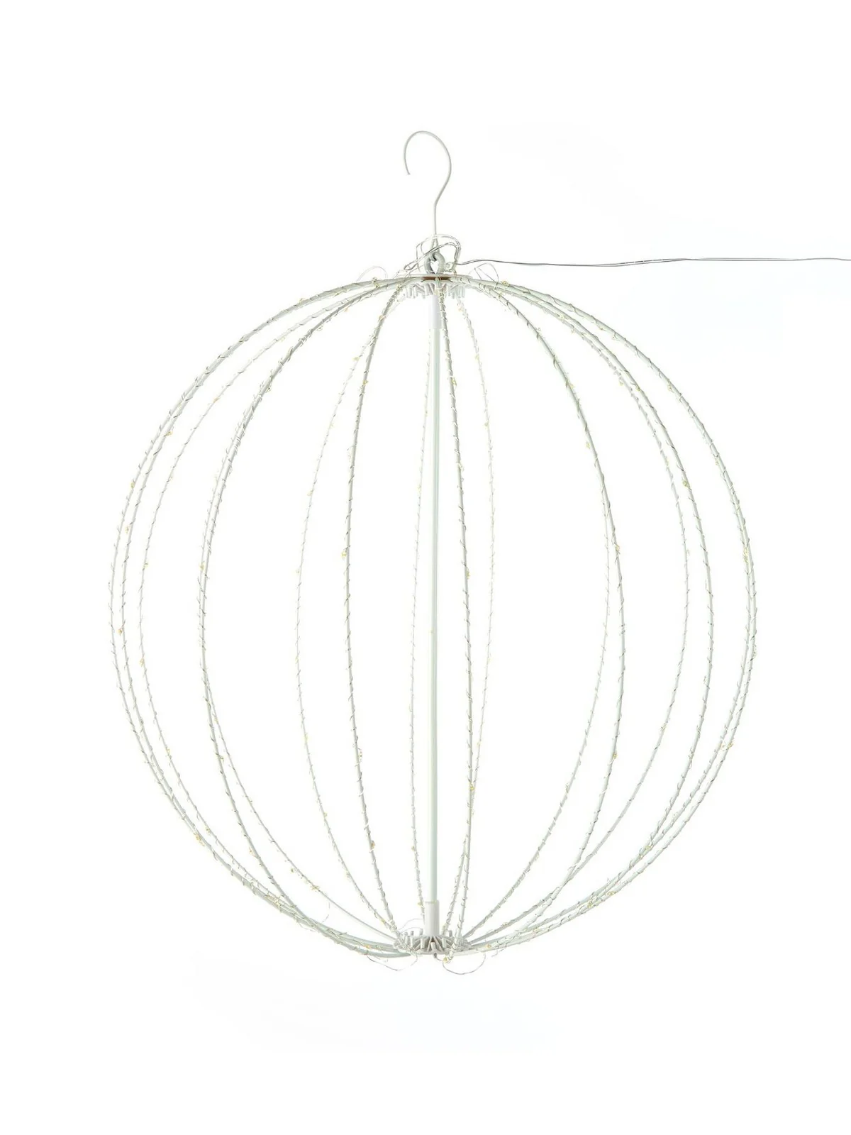 50cm Multifunction Ball Outdoor Christmas Light White LED Foldable - Image 2
