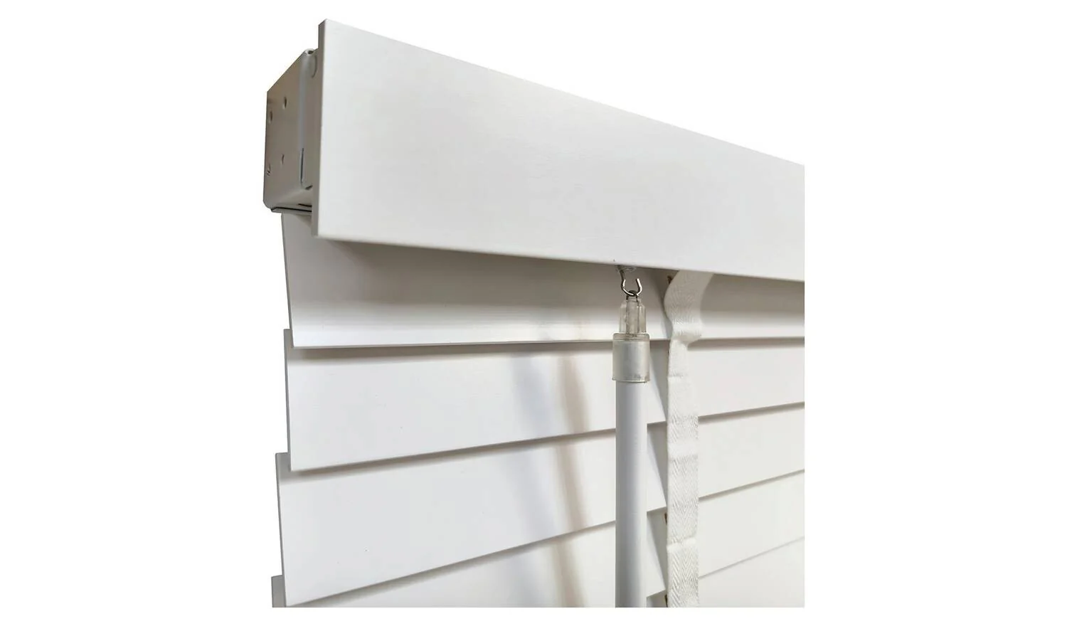 50mm Venetian Blind 60x130cm White Window Treatment Light Filter Privacy - Image 3