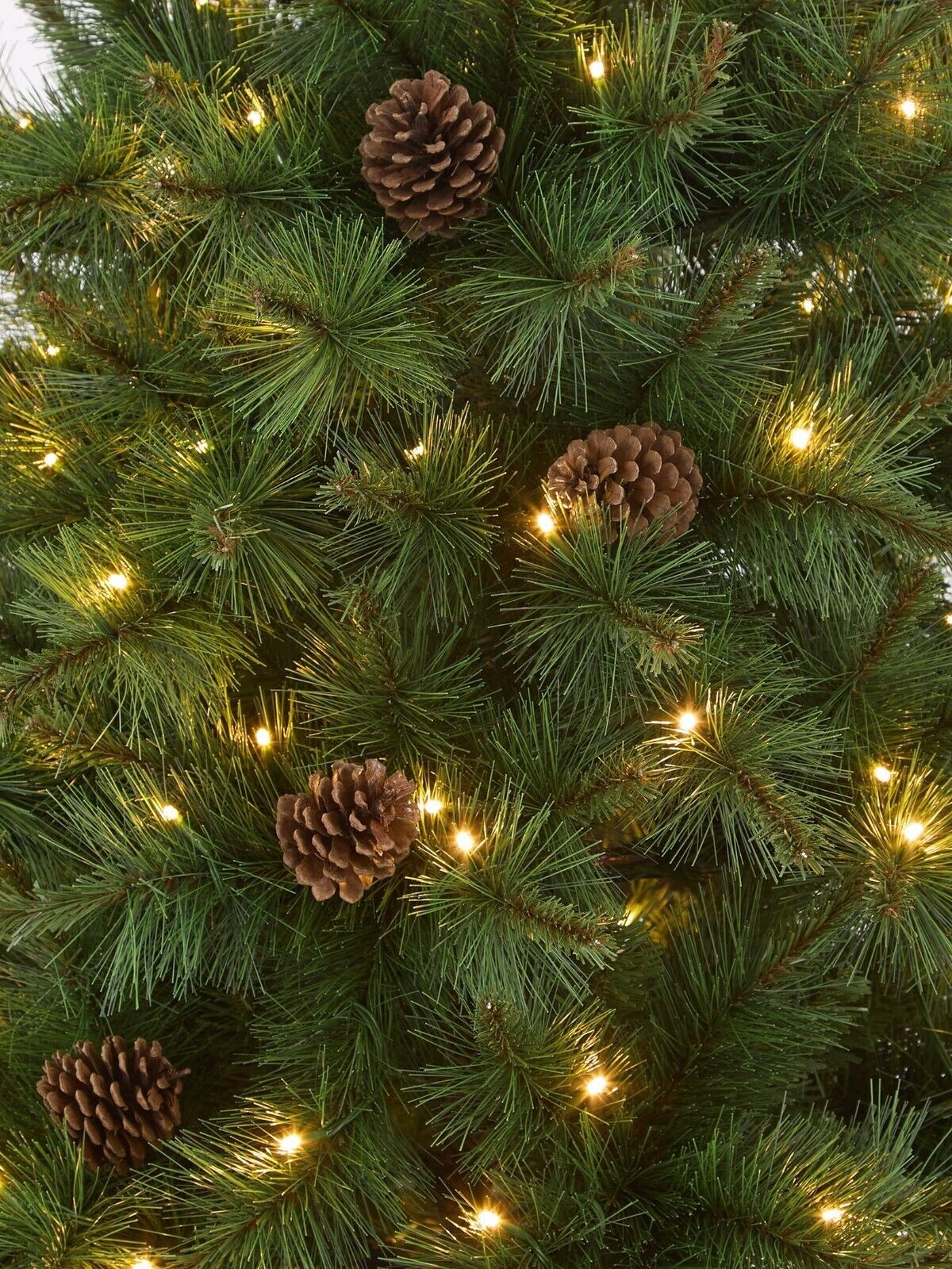 7ft (210 cm) Pre-lit Merrydown Christmas Tree Elegant and Lifelike Holiday Decor - Image 4
