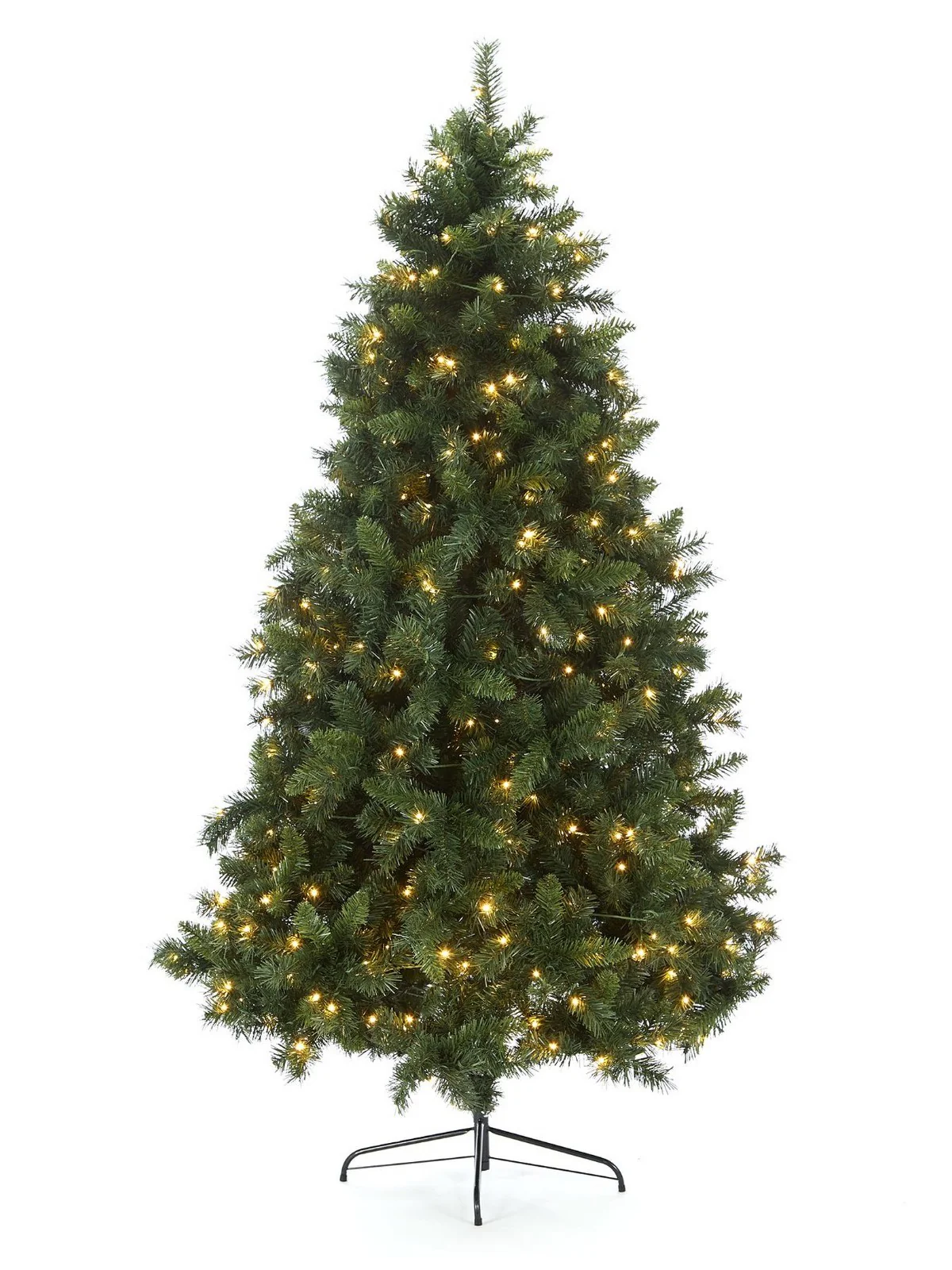 7ft Belvedere Pre Lit Multifunction Christmas Tree 210cm 400 Warm White LEDs - Image 2