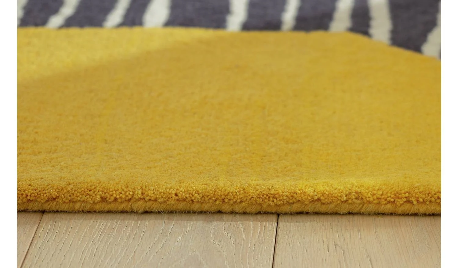 Abstract Tufted Wool Cut Pile Rug 120x170cm Modern Home Decor Soft - Image 3