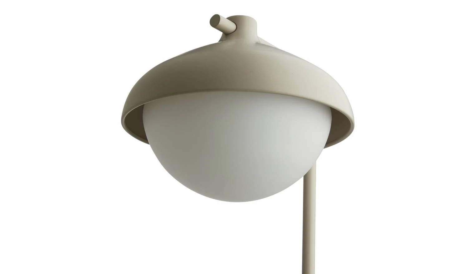 Acorn Metal Floor Lamp Latte Modern Reading Light Living Room - Image 5