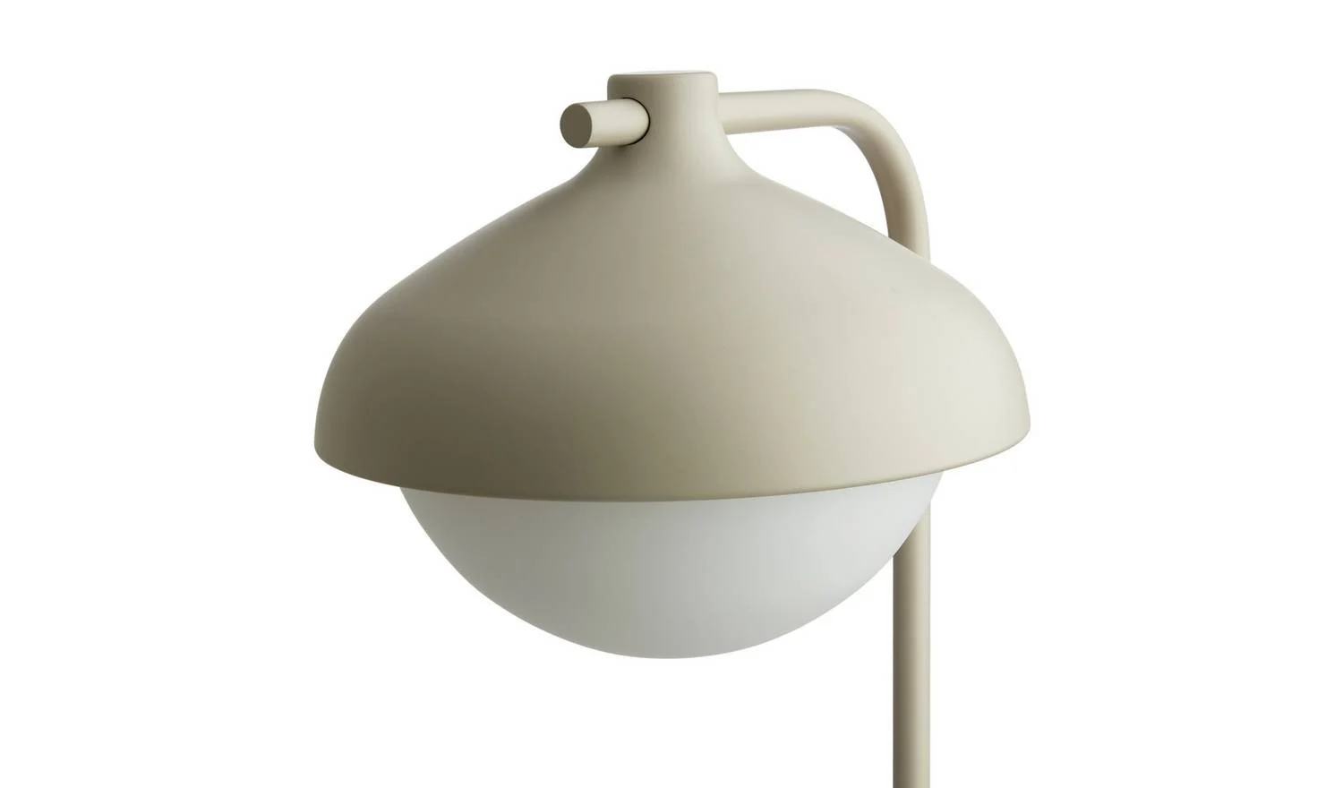 Acorn Metal Floor Lamp Latte Modern Reading Light Living Room - Image 6
