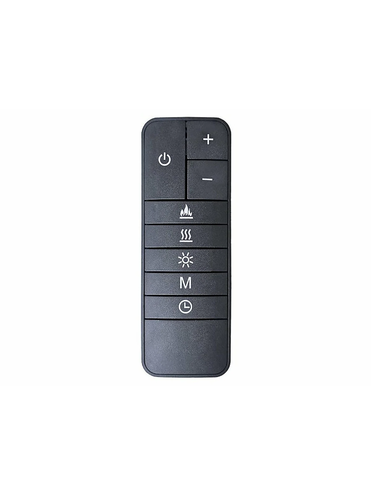 Adam Fireplaces Sureflame Electric Wall Mounted Fire with Remote in Grey 42 Inch - Image 4