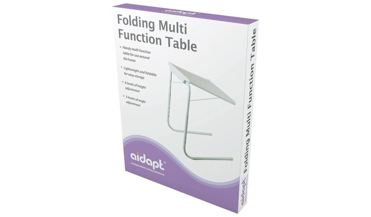 Aidapt Folding Multi Function Table Portable Lightweight - Image 3