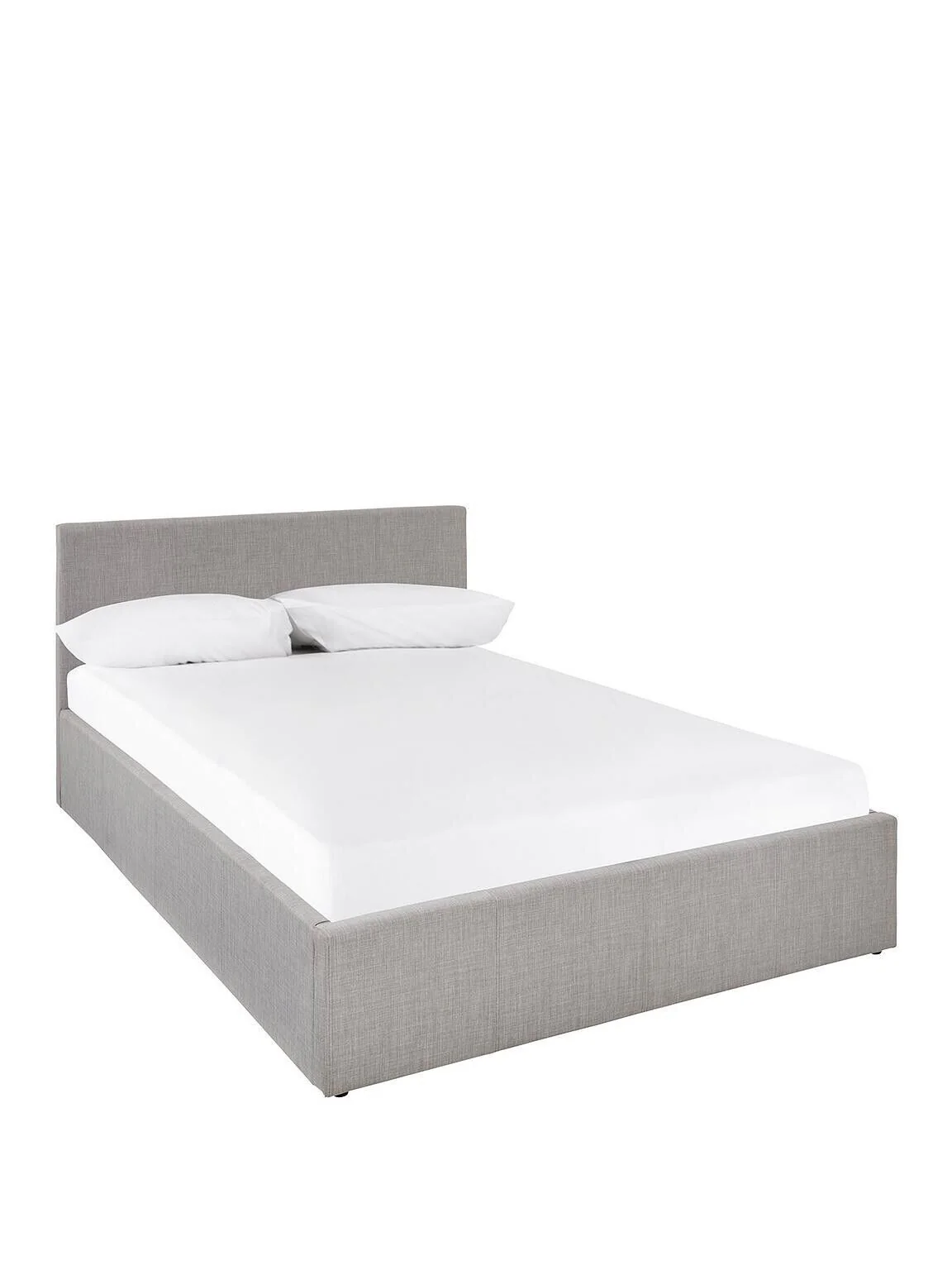 Alexis Fabric Ottoman Storage King Size Bed Grey Stylish and Modern Bed Solution - Image 2