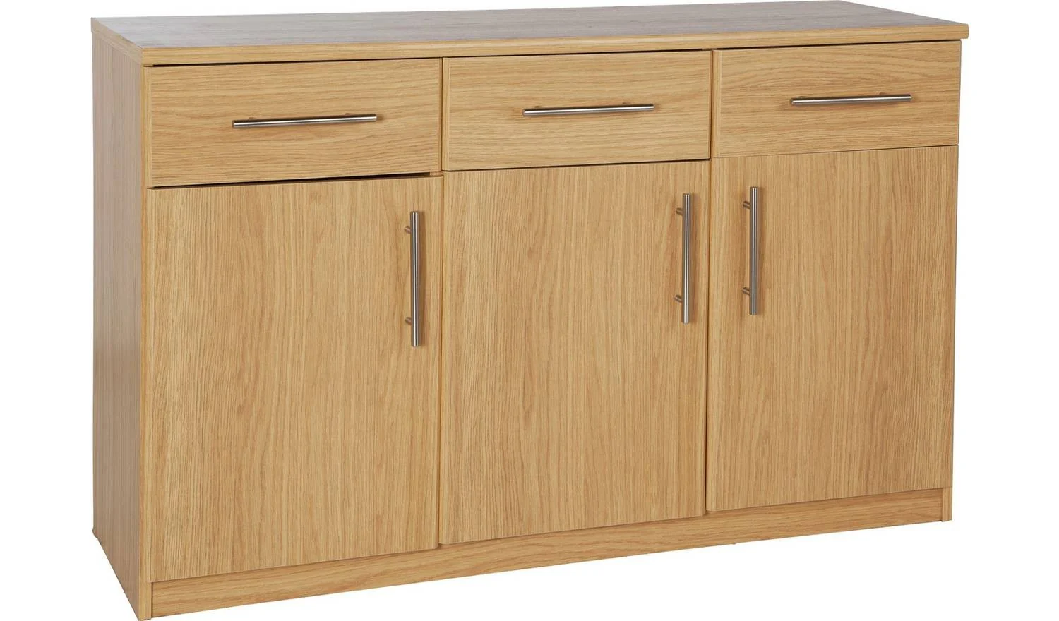 Anderson 3 Dr and 3 Drawer Sideboard Natural With Adjustable Shelves - Image 3