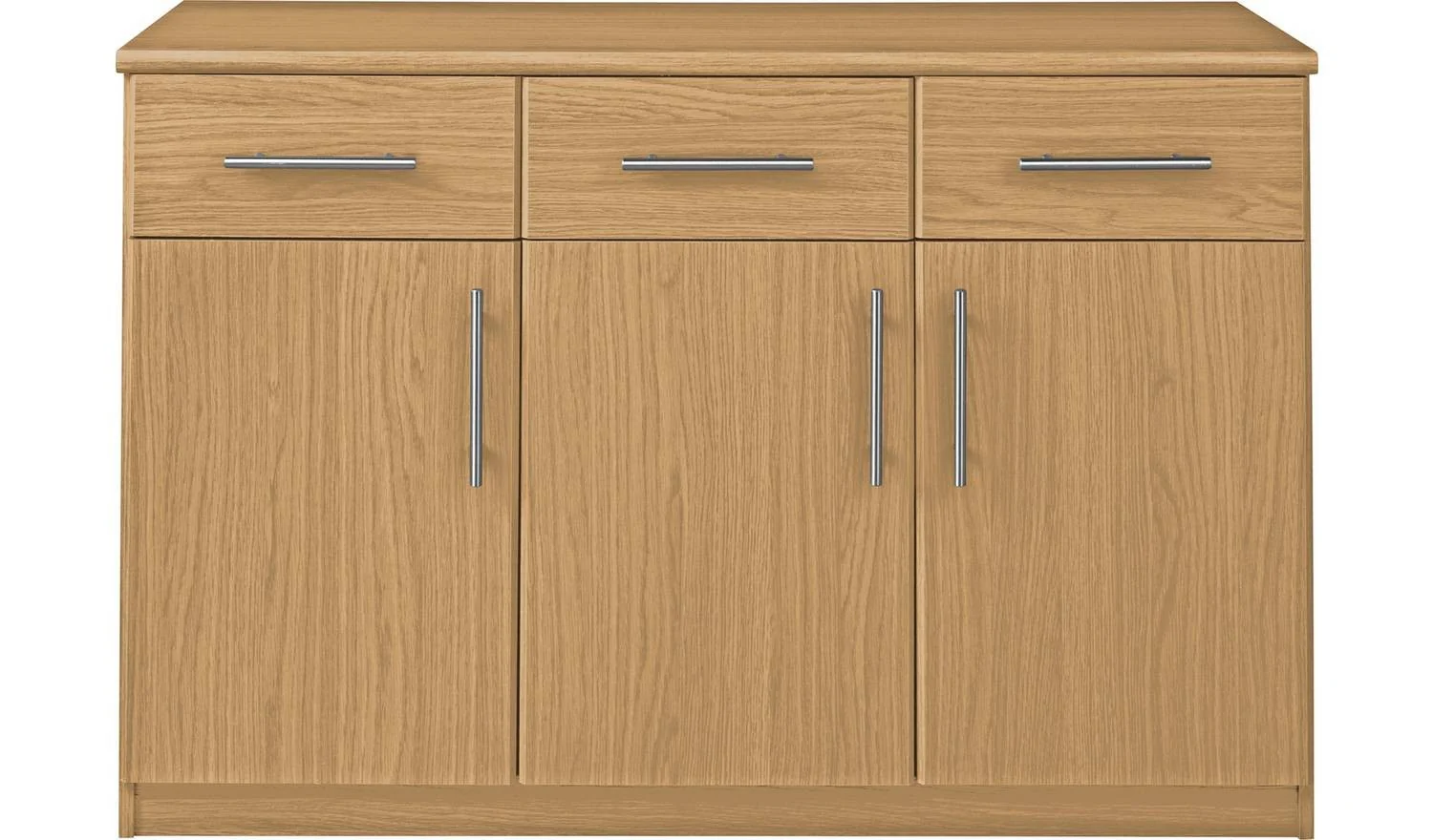 Anderson 3 Dr and 3 Drawer Sideboard Natural With Adjustable Shelves - Image 4