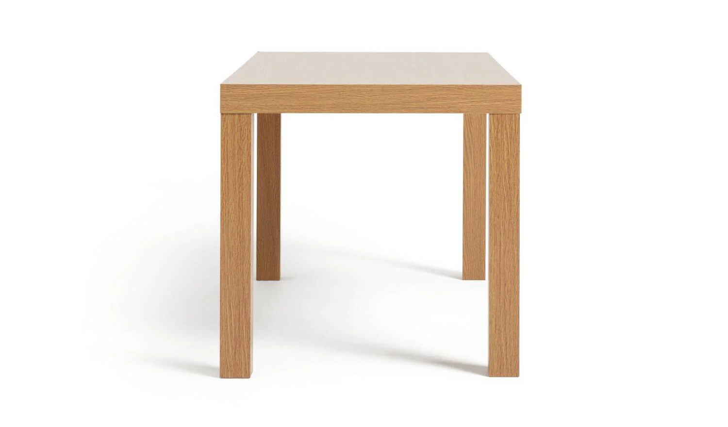 Apley Coffee Table Oak Effect For Small Spaces Compact Design - Image 4