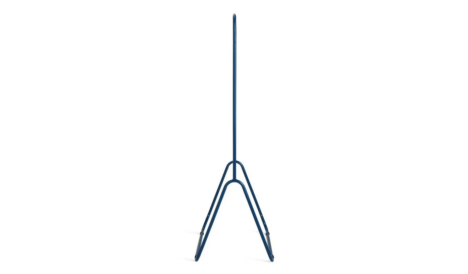 Arnie Single Clothes Rail Blue Portable Garment Rail Wardrobe Storage - Image 4