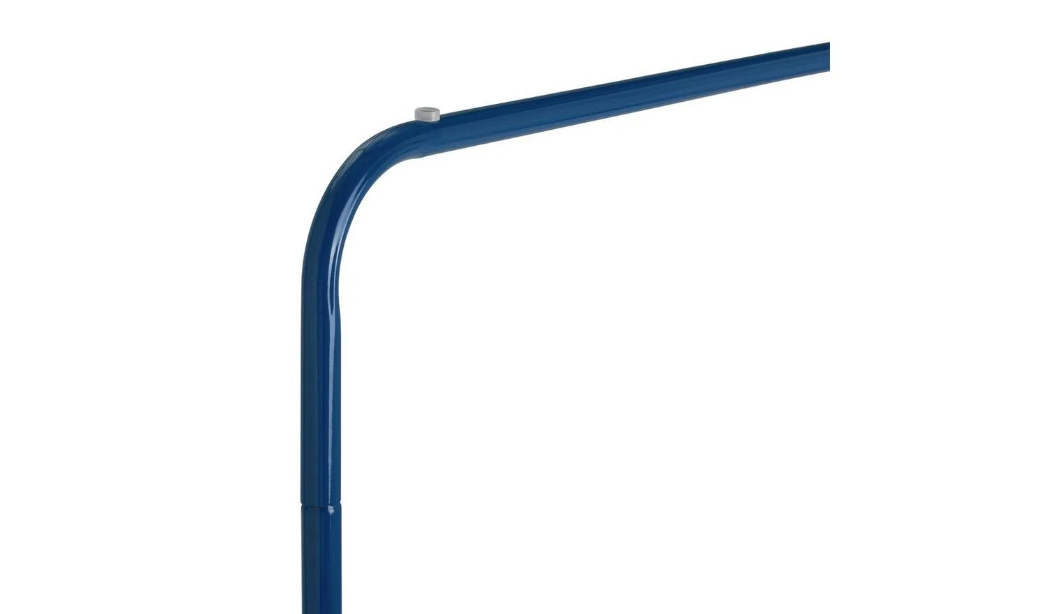 Arnie Single Clothes Rail Blue Portable Garment Rail Wardrobe Storage - Image 6