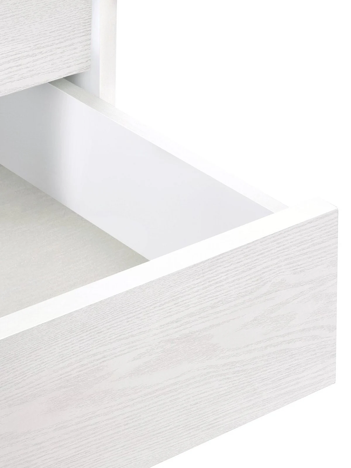 Aspen 2Door 2Drawer Childrens Wardrobe White Oak Effect Modern Bedroom Furniture - Image 5