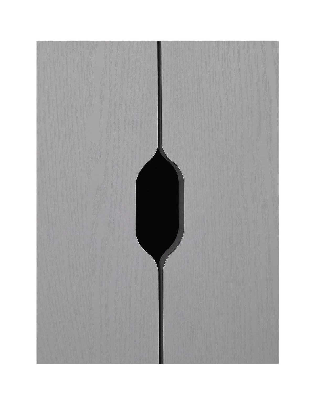 Aspen 3 Piece Bedroom Set &  Wardrobe & 4+2 Chest & Bedside Table Grey Oak Eff - Image 3