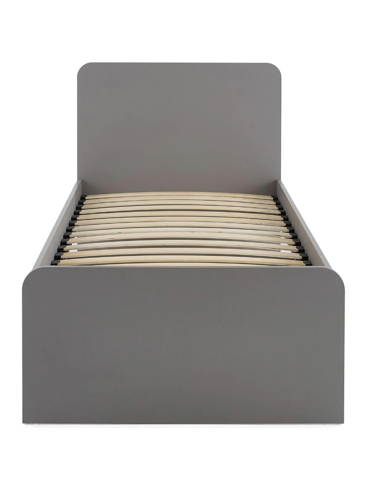 Aspen Children's Single Bed Grey Oak | Modern Design | Sprung Slats - Image 2