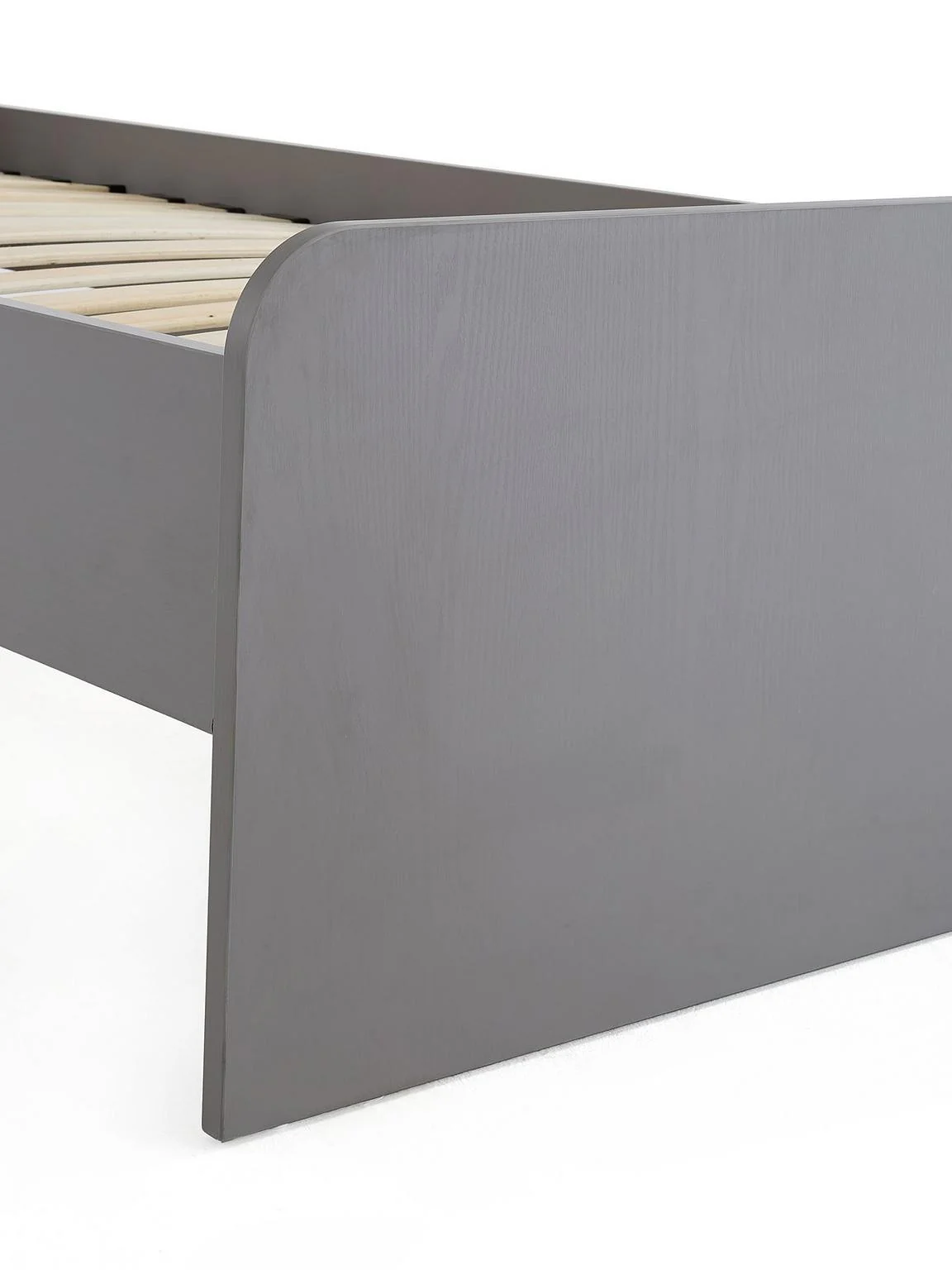 Aspen Children's Single Bed Grey Oak | Modern Design | Sprung Slats - Image 6