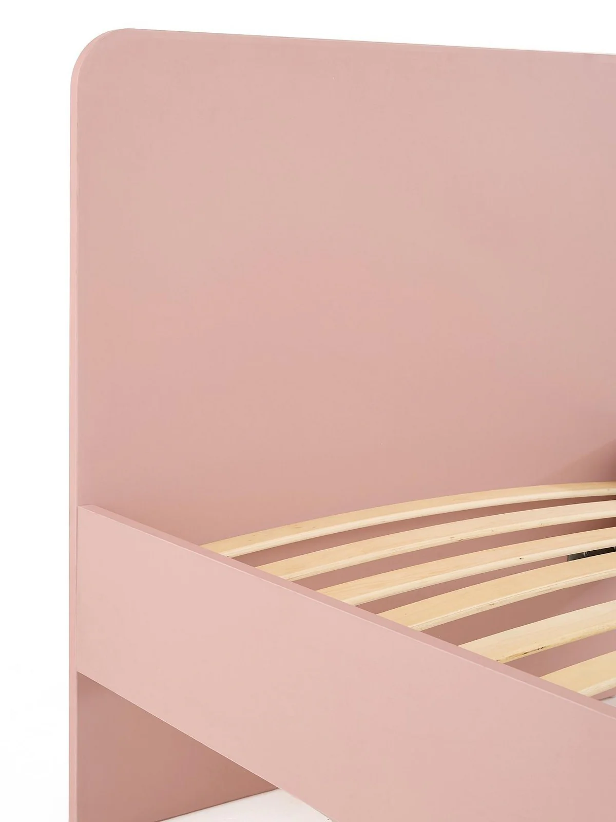 Aspen Children's Single Bed Pink | Modern Design | Sprung Slats - Image 4
