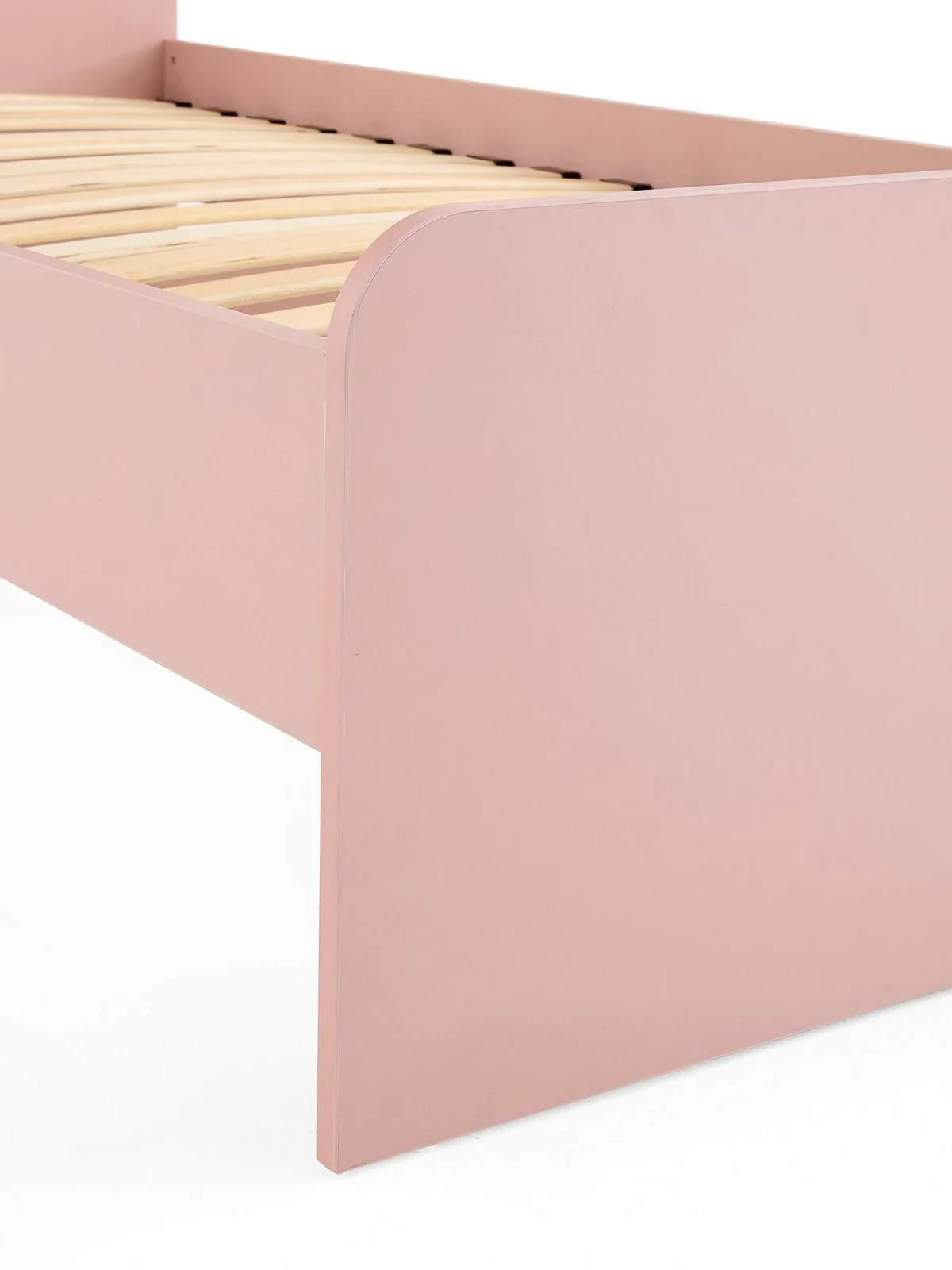 Aspen Children's Single Bed Pink | Modern Design | Sprung Slats - Image 6