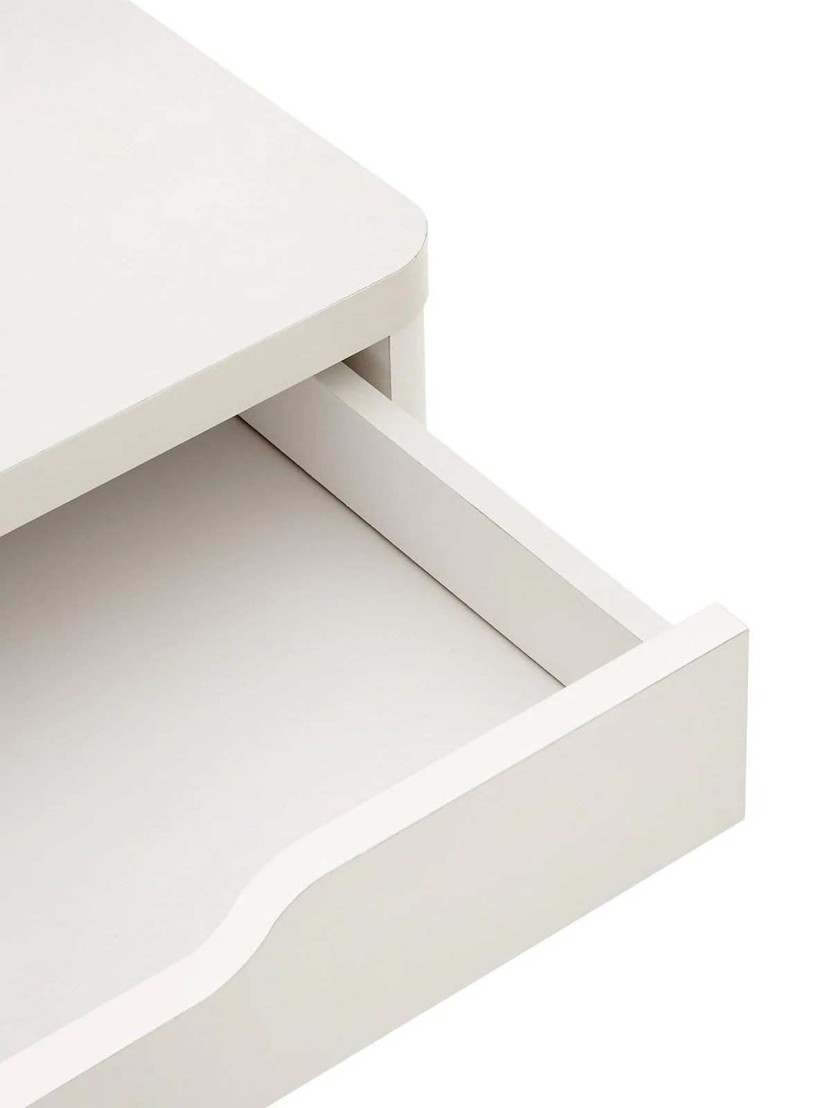 Aspen Desk White Oak Effect 100cm with 2 Drawers Home Office - Image 4