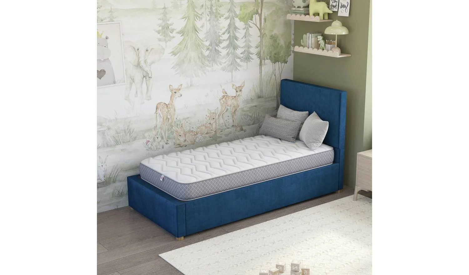 Aspire Kids Dual Layer Open Coil Mattress Single Lightweight Durable - Image 3