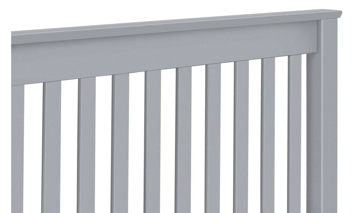 Aspley Kingsize Wooden Bed Frame Grey Durable and Stylish Bedroom Decor - Image 11