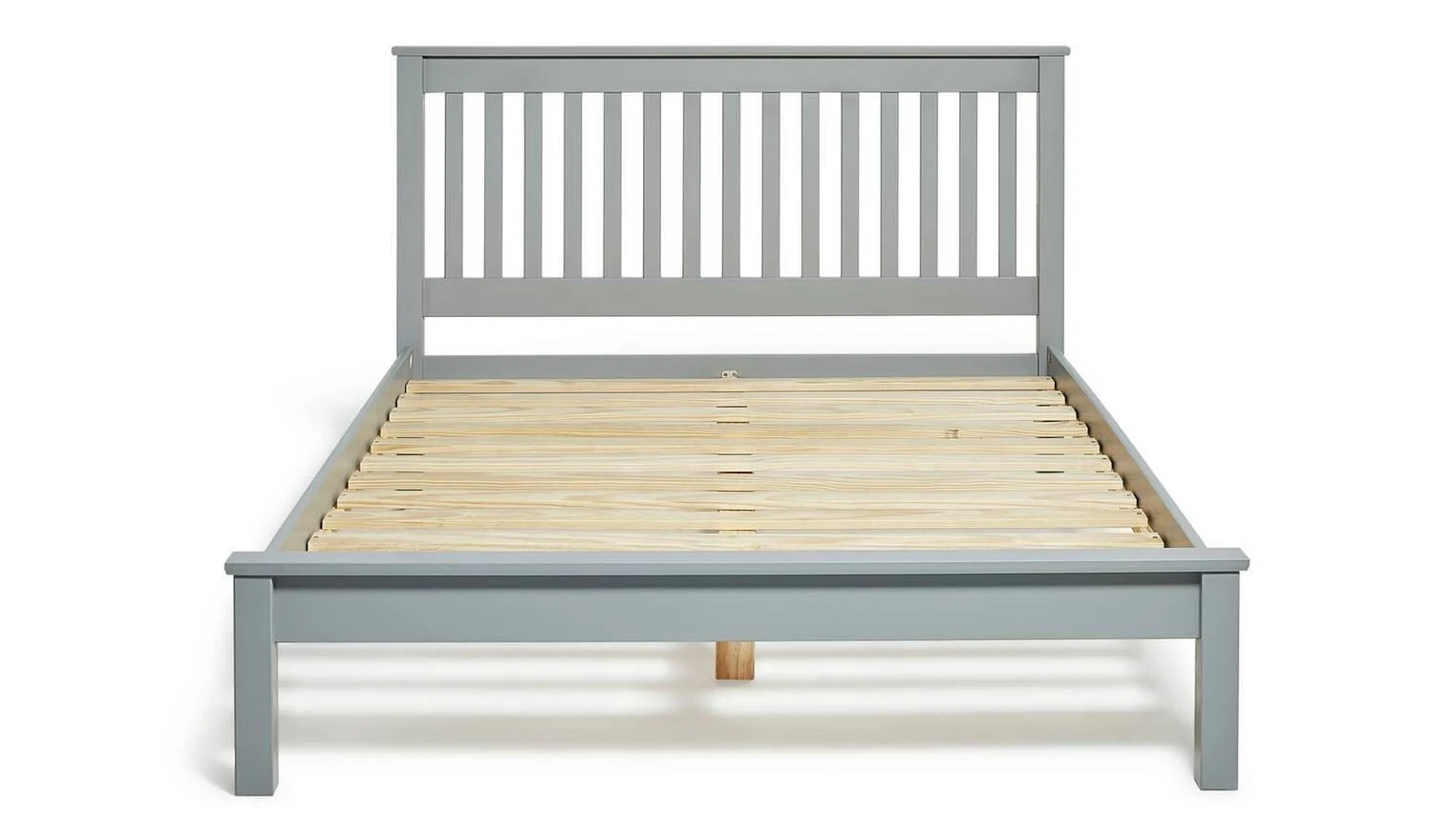 Aspley Kingsize Wooden Bed Frame Grey Durable and Stylish Bedroom Decor - Image 3