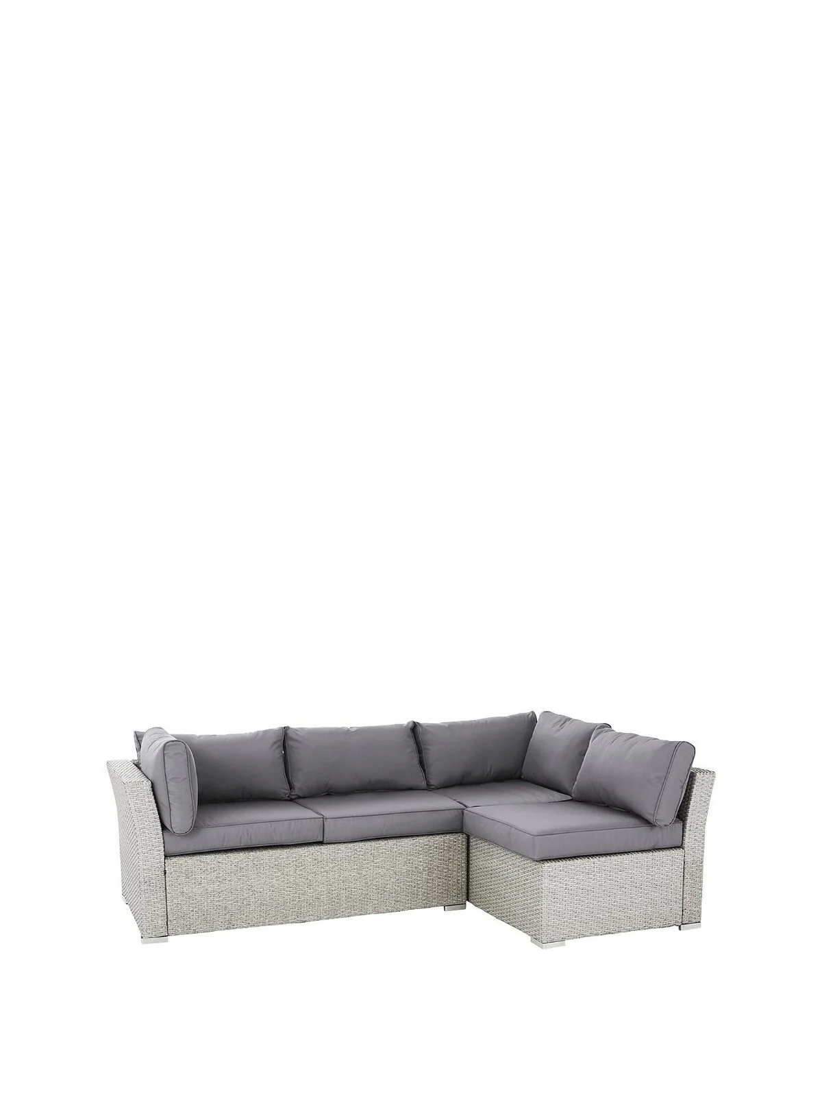 Athens 4-Piece Corner Set with Chaise Stylish and Comfortable Outdoor Furniture - Image 3