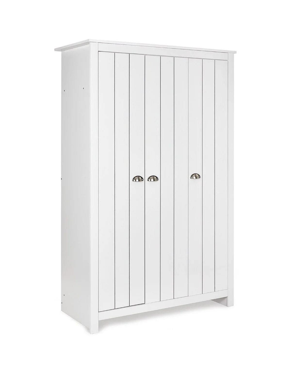 Atlanta 3 Piece Kids Bedroom Set White Wardrobe 4+2 Drawer Chests - Image 3