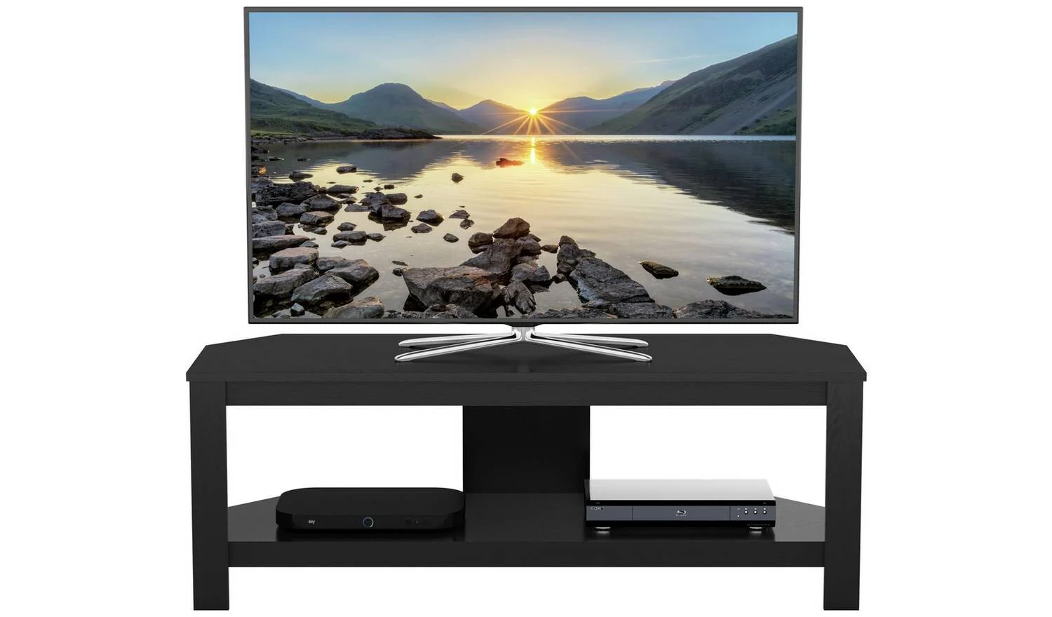 AVF Up to 55 Inch TV Stand Black For Living Room - Image 2