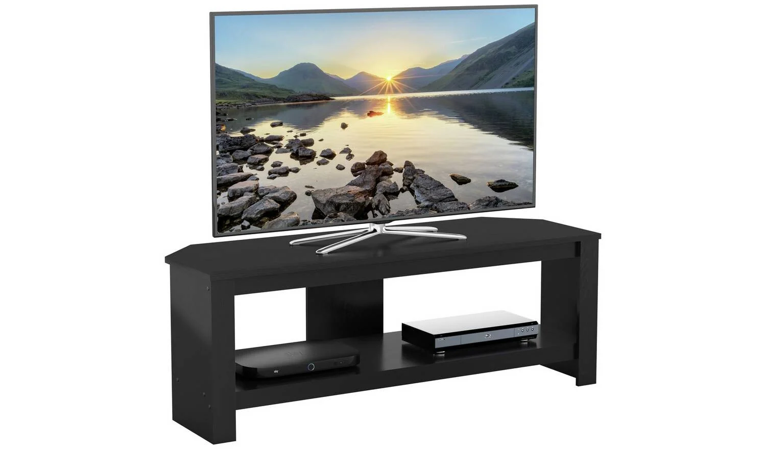 AVF Up to 55 Inch TV Stand Black For Living Room - Image 3