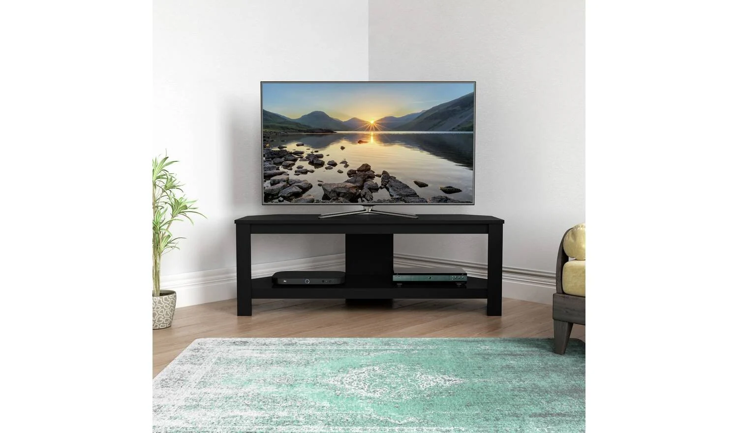 AVF Up to 55 Inch TV Stand Black For Living Room - Image 4