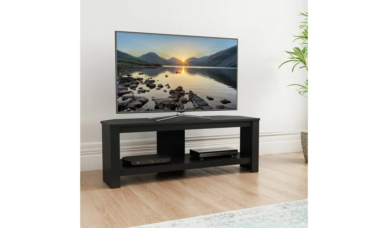 AVF Up to 55 Inch TV Stand Black For Living Room - Image 5