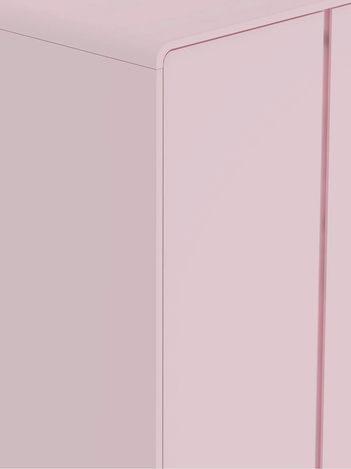 Bailey 2 Door 1 Drawer Wardrobe Pink Storage Organiser Bedroom - Image 5