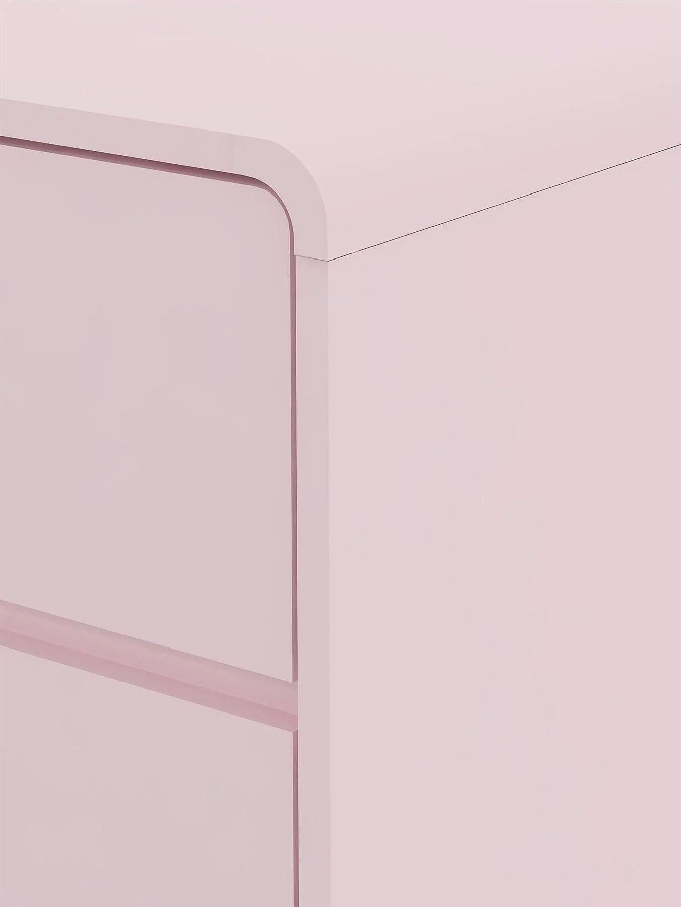 Bailey Kids 3 + 2 Drawer Chest Pink Storage Organiser Bedroom Furniture - Image 5