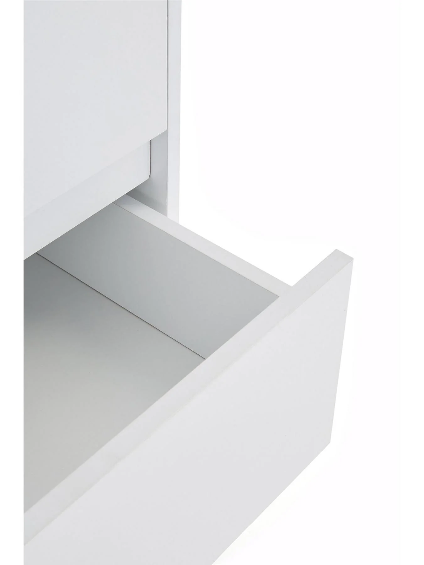 Bailey Kids 3 Door 4 Drawer Wardrobe White Childrens Bedroom Storage - Image 6