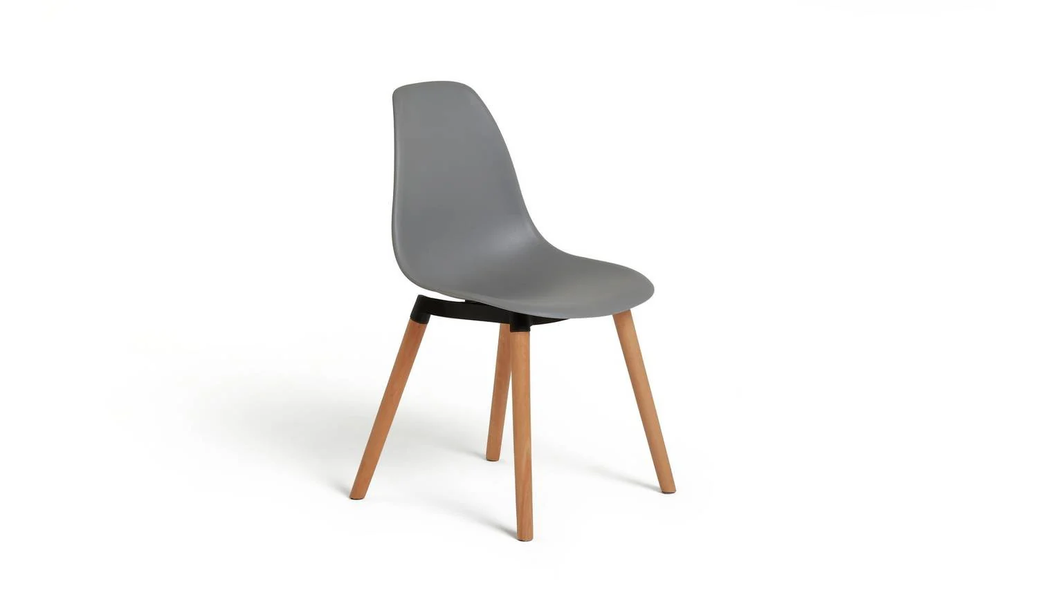 Berlin Grey Dining Table & 2 Grey Chairs Modern Kitchen Furniture Set - Image 4