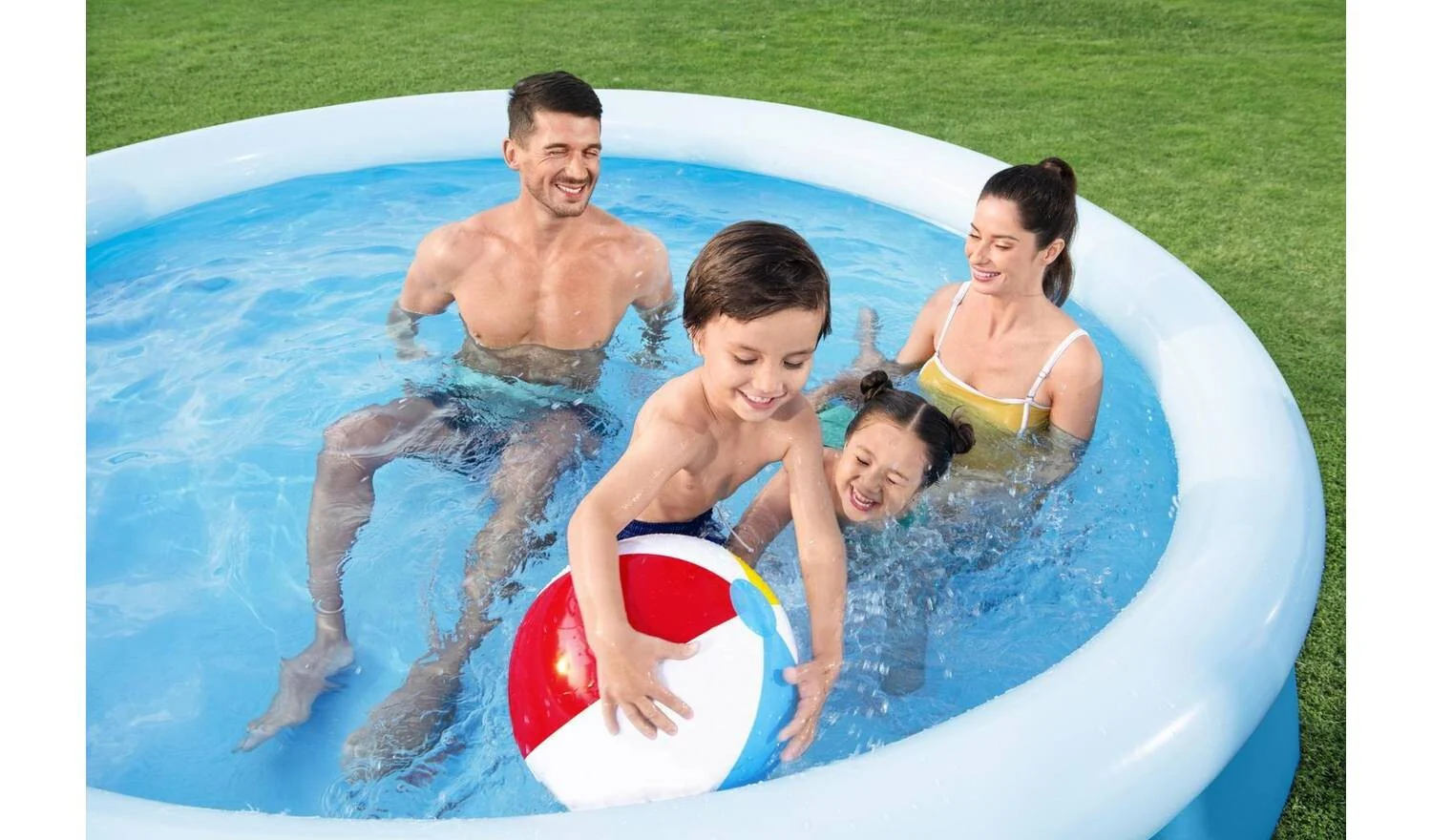 Bestway 10ft Paddling Pool 3200L Inflatable Family Garden Fun Summer - Image 3