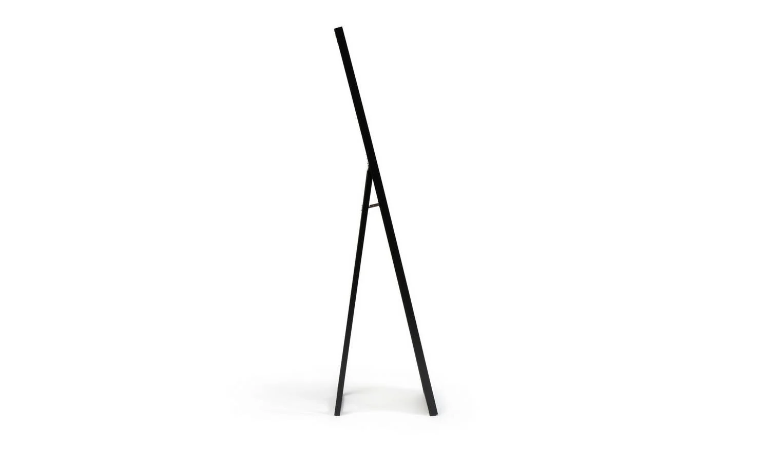 Black Free Standing Cheval Mirror 150x30cm Modern Minimalist Style - Image 4