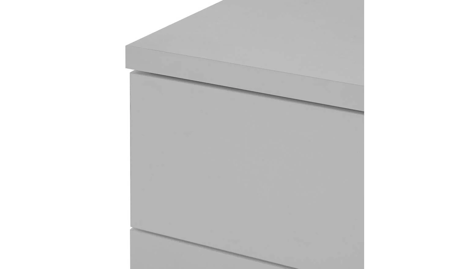 Brisbane 2 Door Shoe Storage Cabinet Grey Hallway Entryway Furniture - Image 5
