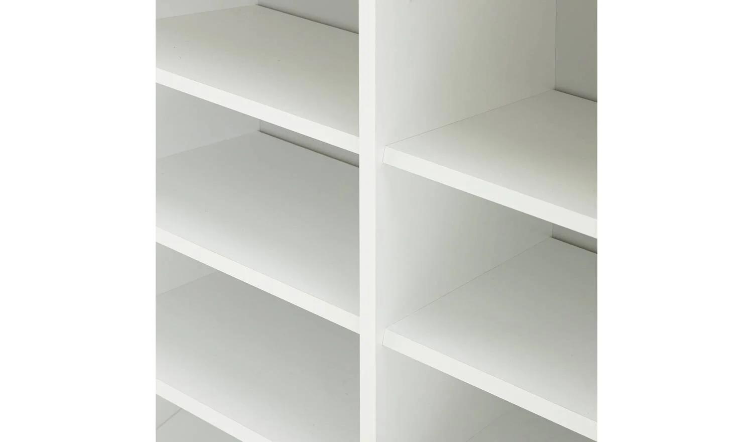 Brisbane 2 Door Shoe Storage Cabinet White Hallway Organiser Furniture - Image 6