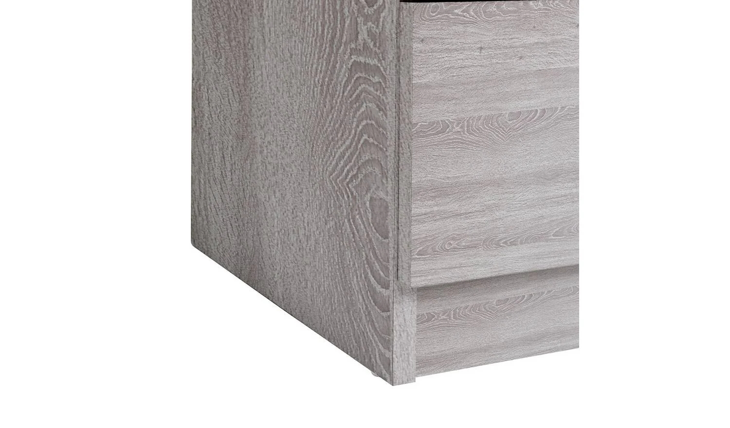 Brisbane 4 Drawer Chest Grey Oak Storage Organiser Bedroom Furniture - Image 4